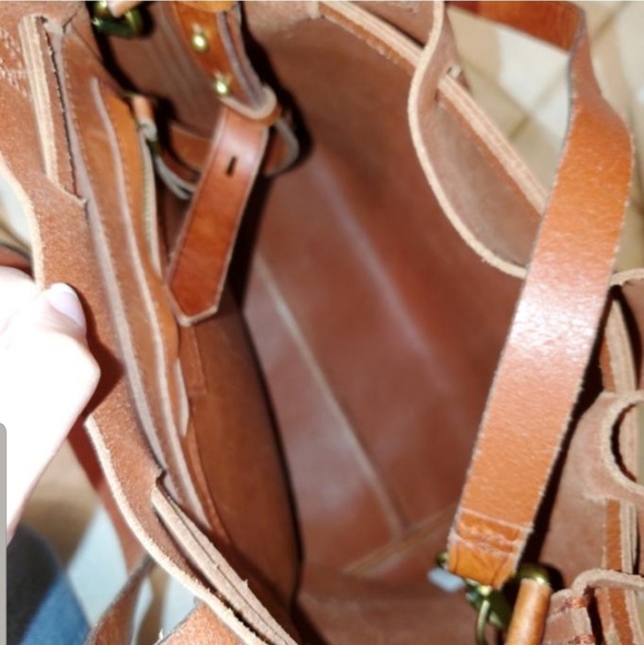 SOLD Madewell Transport Drawstring Tote - Picture 5 of 6